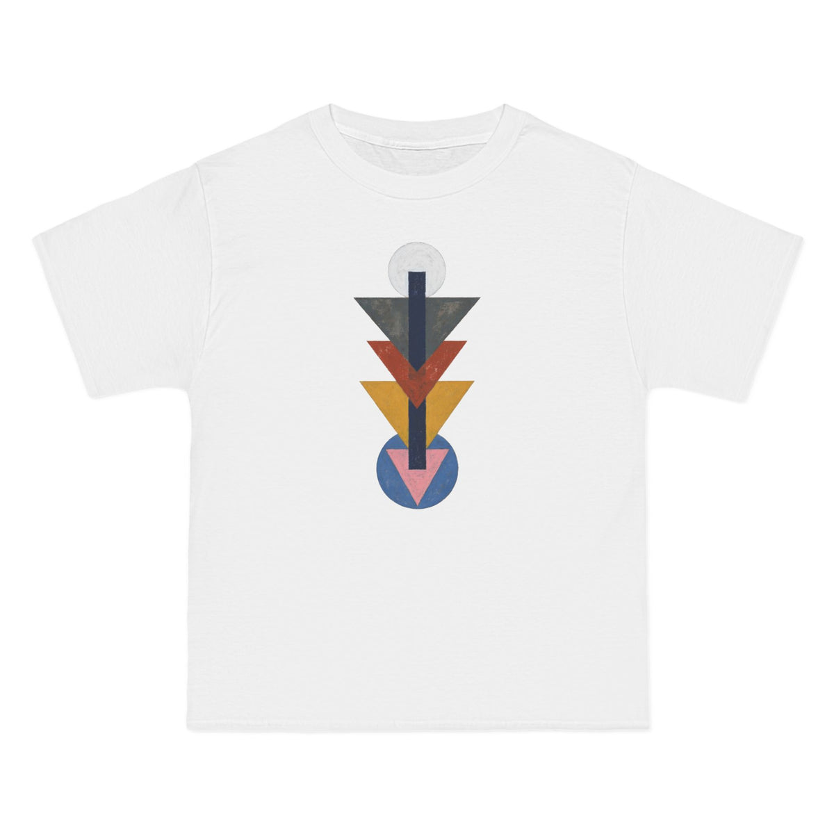 plate 345 beefy tee - White