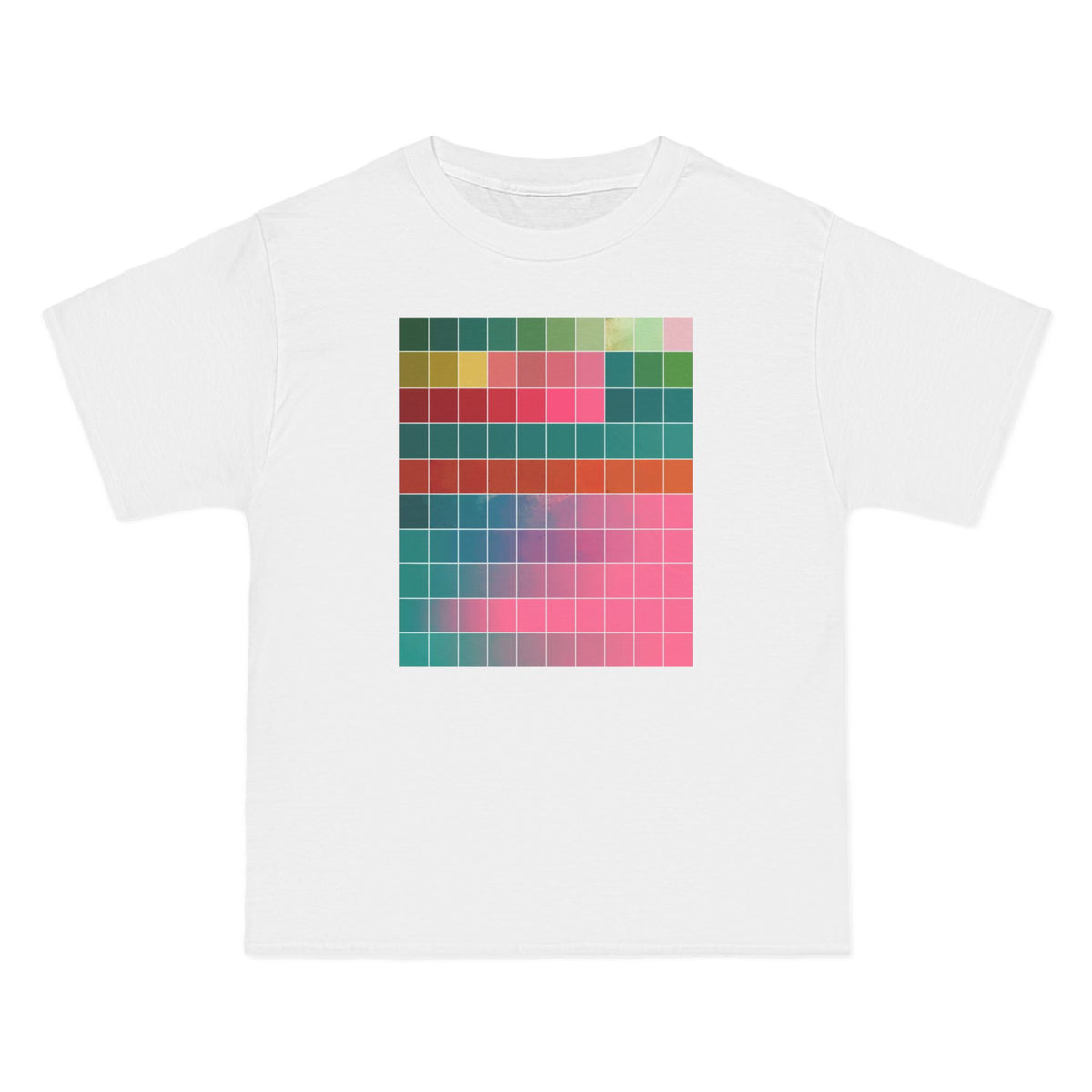 plate 236 beefy tee - White
