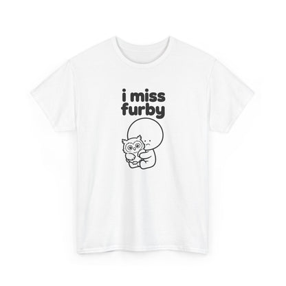 i miss furby tee - White