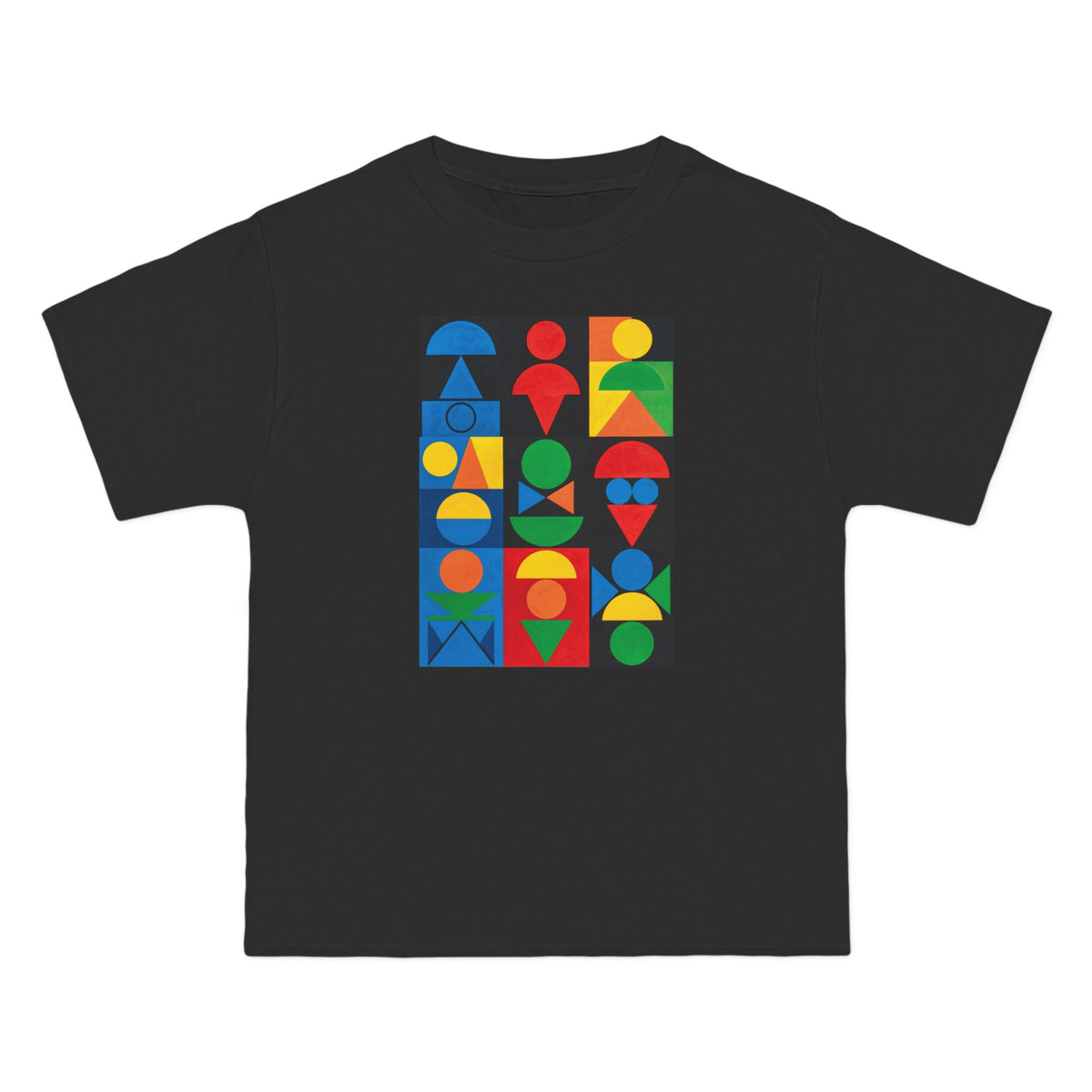 plate 191 beefy tee - Black by onlycolor