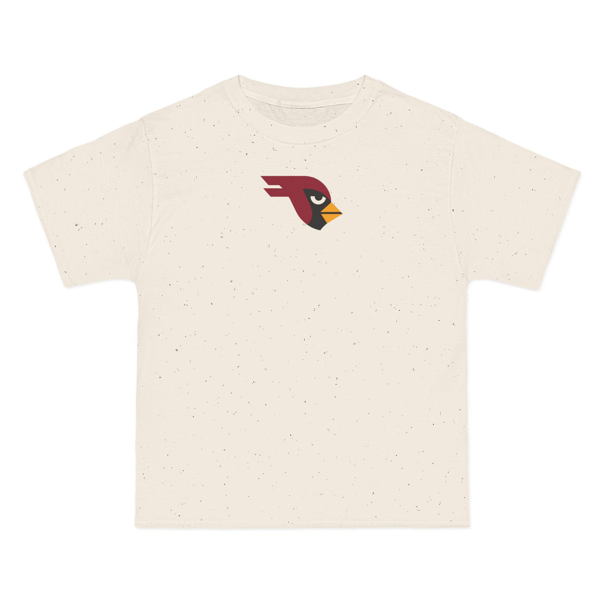 Arizona Football Heavyweight Tee — Natural, Flamingo, Black & Gold