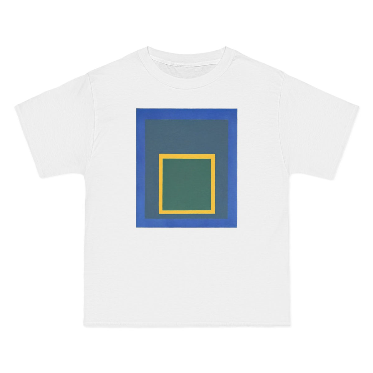 plate 017 beefy tee - White by onlycolor