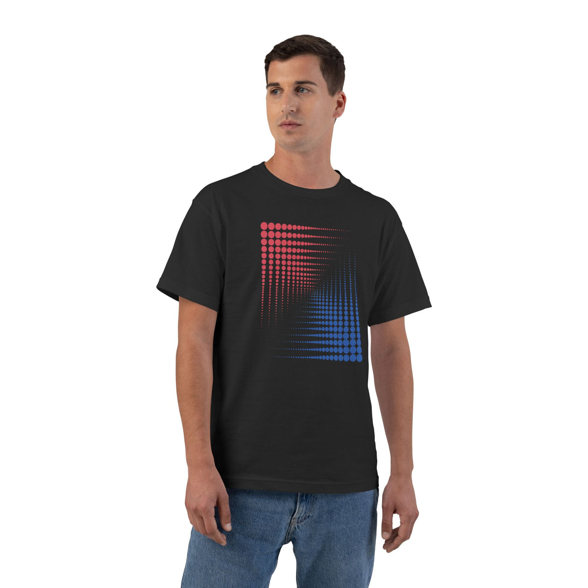 plate 424 beefy tee - Black