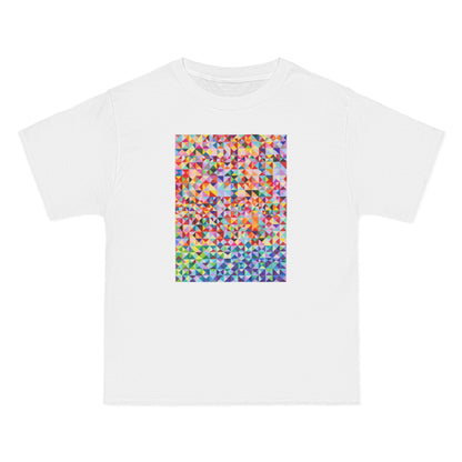 plate 135 beefy tee - White