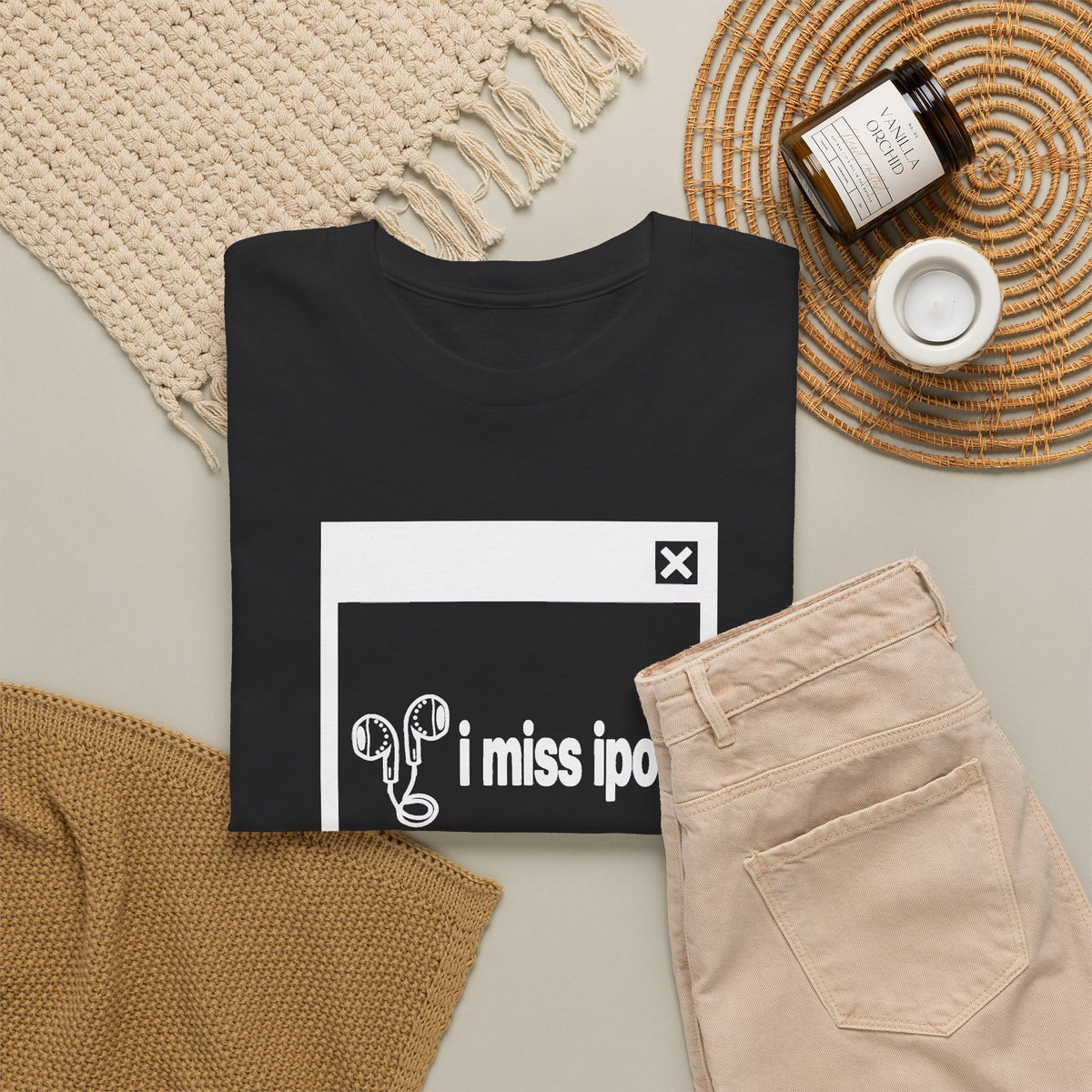 i miss ipod error tee - Black by lonelyboi