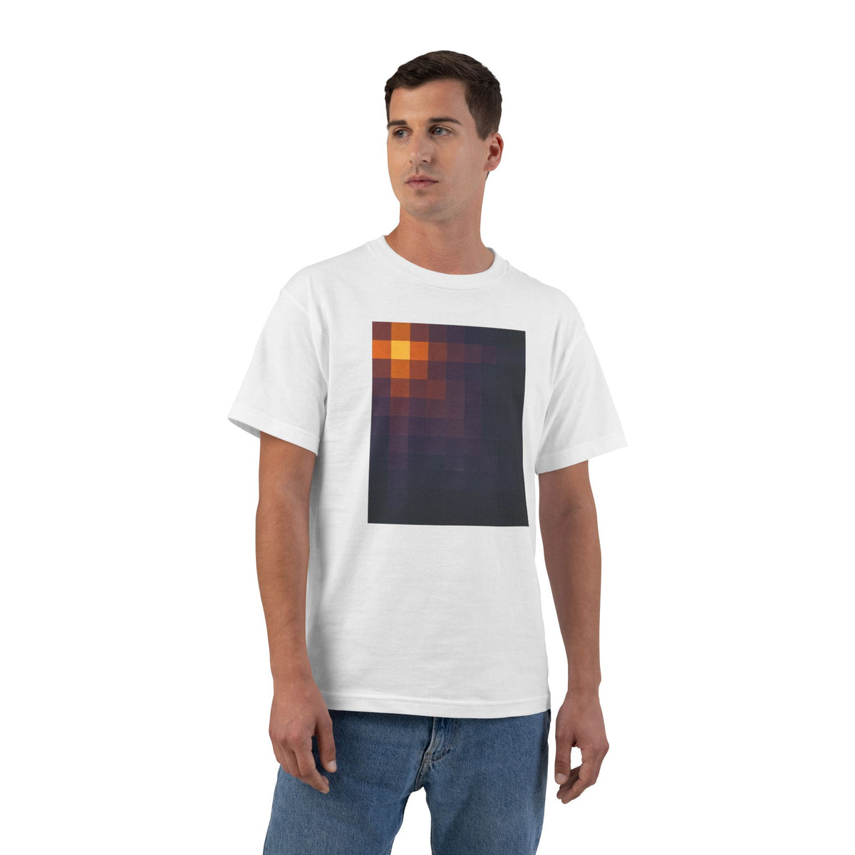 plate 323 beefy tee - White