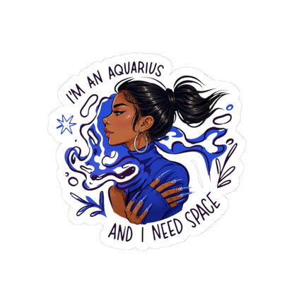 Just Da Vibe Kiss-Cut Stickers — creator merch on MRCH