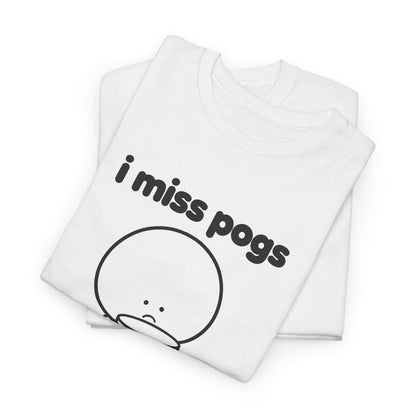 i miss pogs tee - White