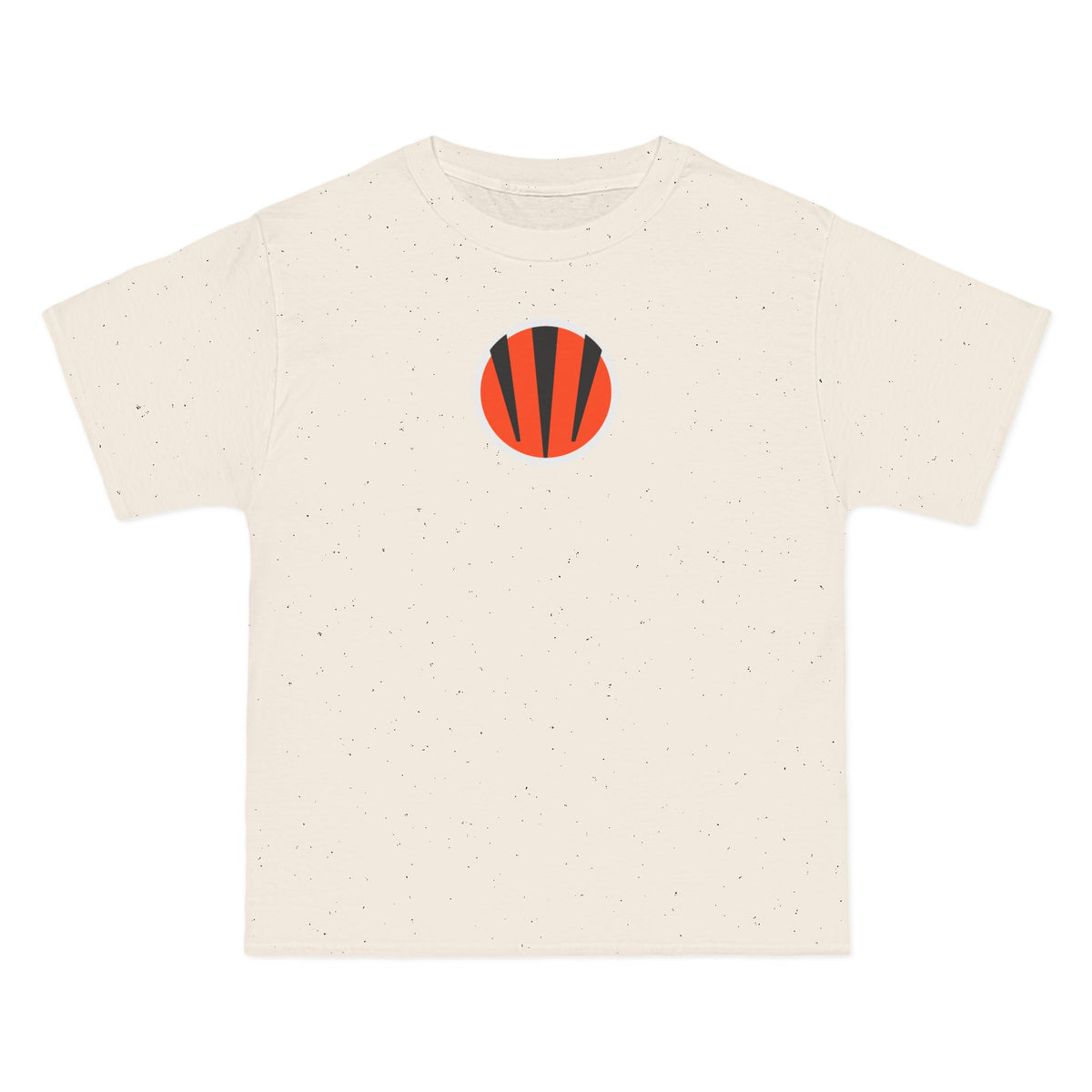 Cincinnati Football Heavyweight Tee — Natural, Orange, Black & White