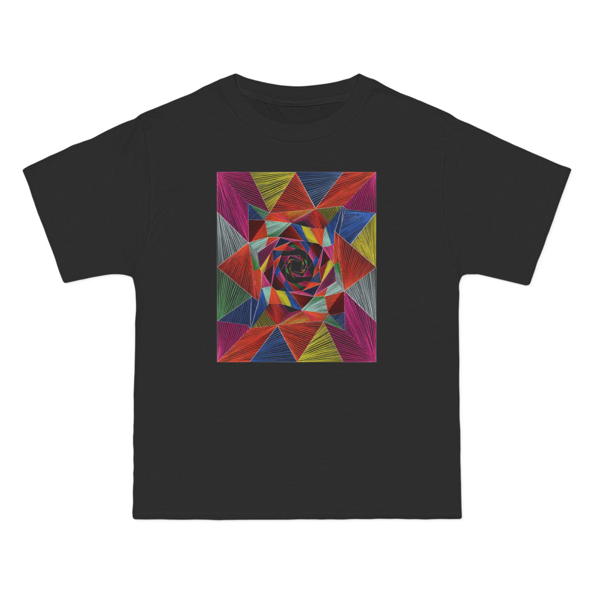 plate 163 beefy tee - Black