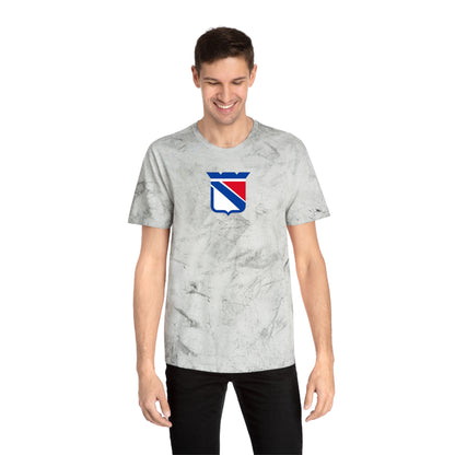 New York Hockey Tie-Dye Tee — Smoke, Royal, White & Red