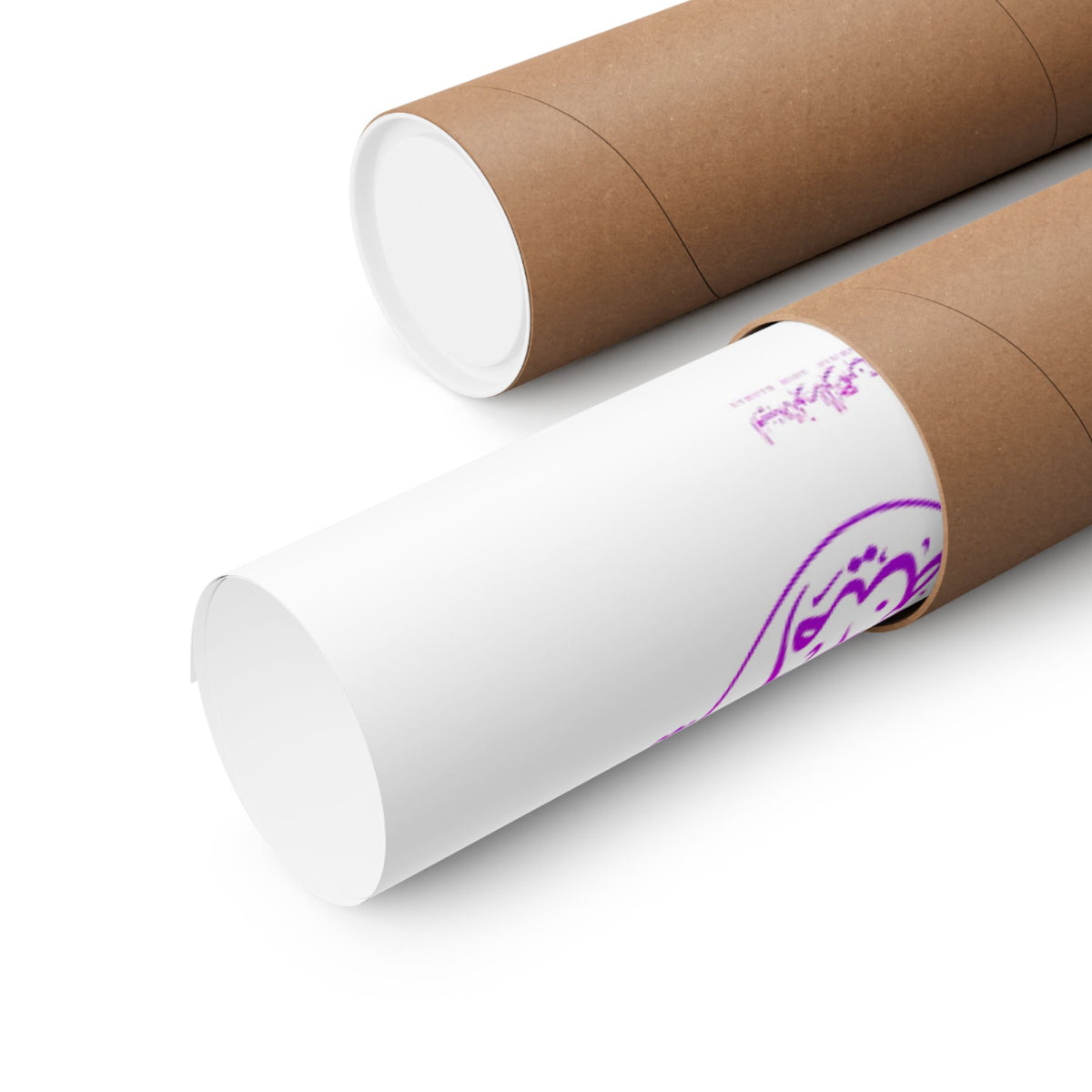 Aminah Logo Matte Vertical Posters