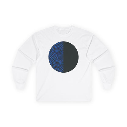 plate 397 long sleeve tee - White