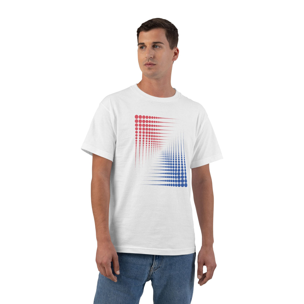 plate 424 beefy tee - White