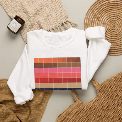 plate 275 crewneck - White