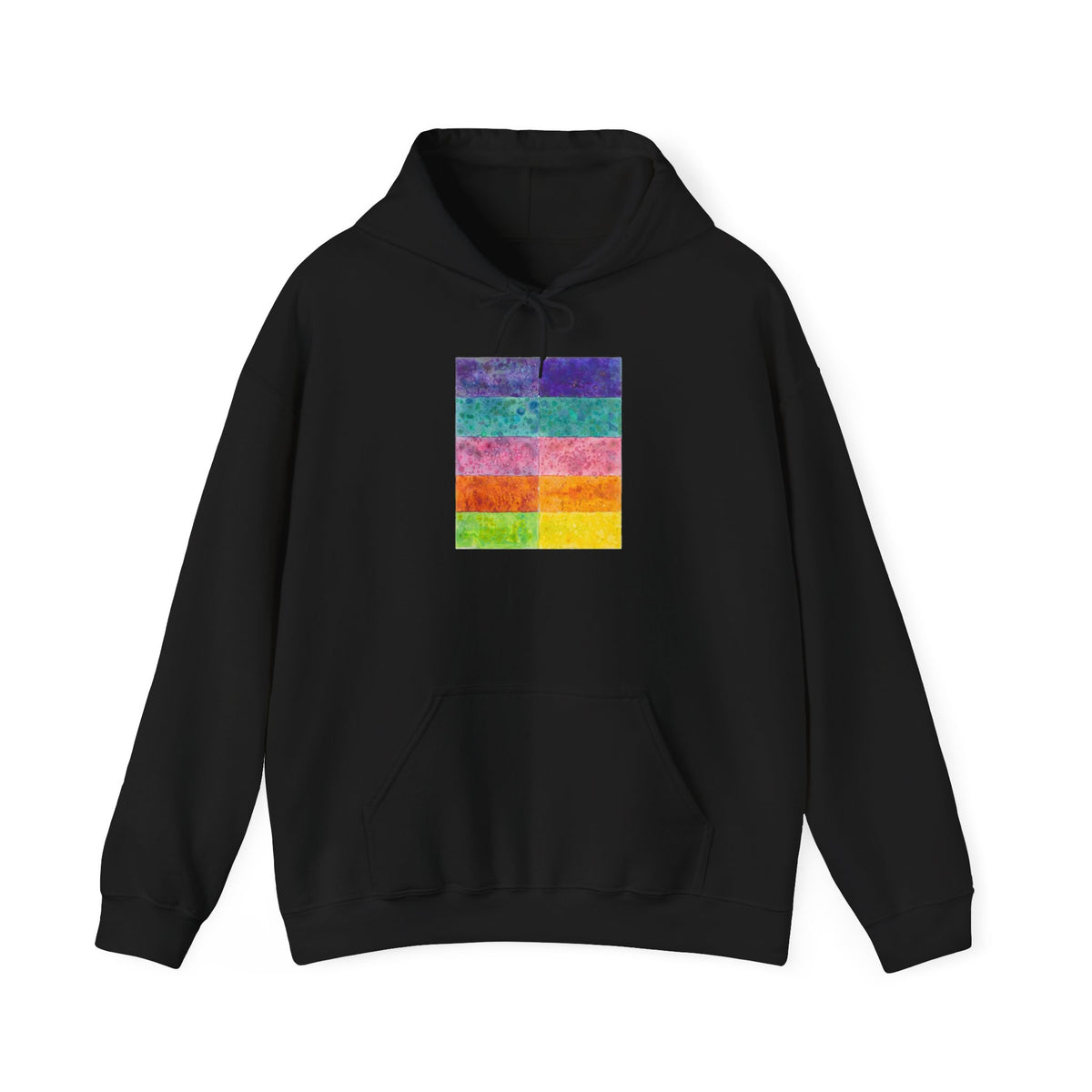 plate 216 hoodie - Black