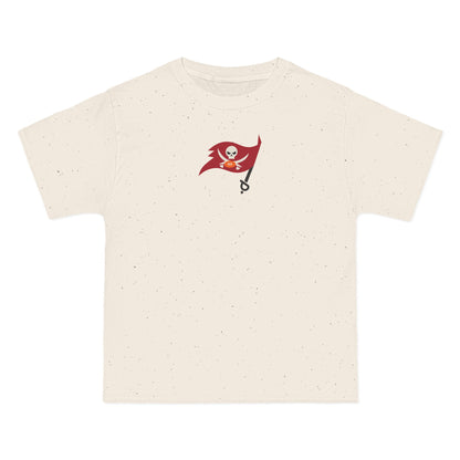 Tampa Bay Football Heavyweight Tee — Natural, Red, Off-White & Black