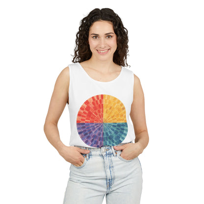 plate 296 tank - White