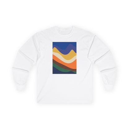 plate 329 long sleeve tee - White