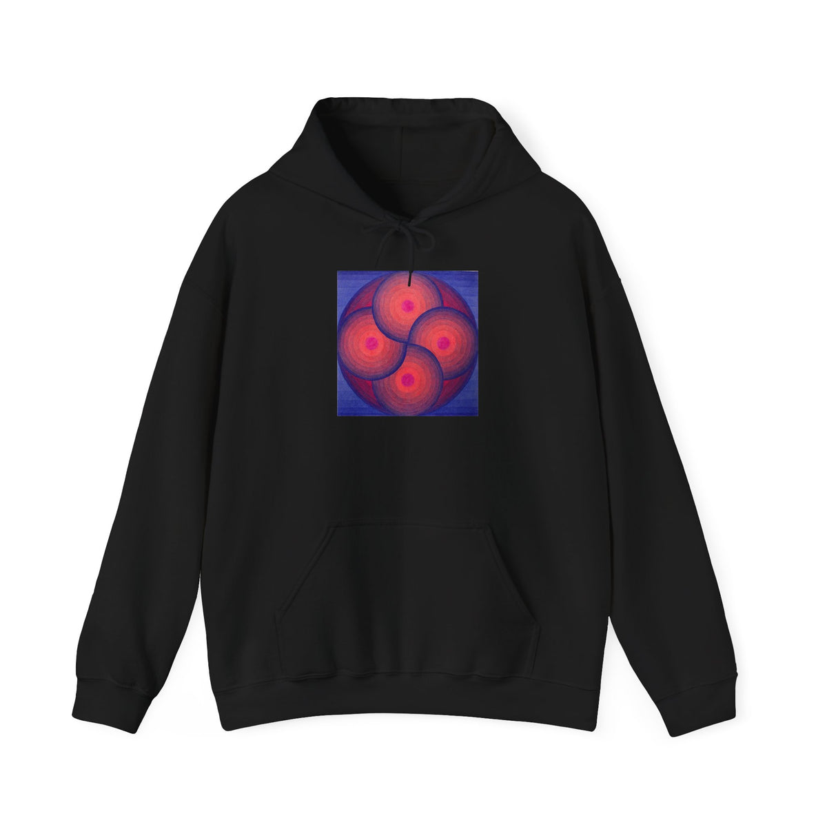 plate 189 hoodie - Black
