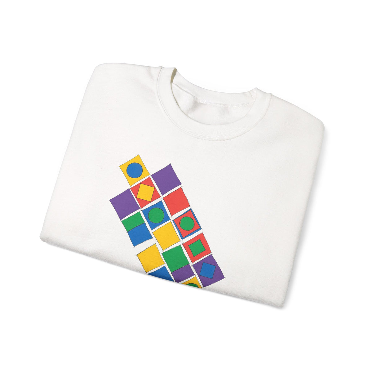 plate 316 crewneck - White