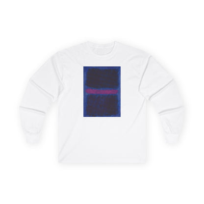 plate 358 long sleeve tee - White