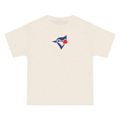 Toronto Baseball Heavyweight Tee — Natural, Navy & Red