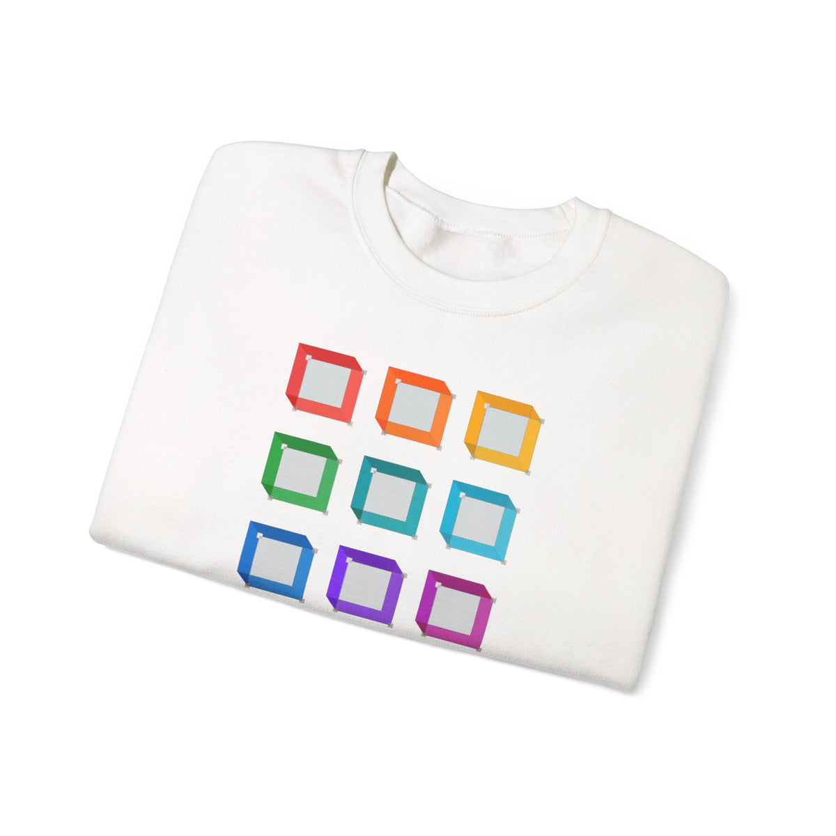 plate 089 crewneck - White