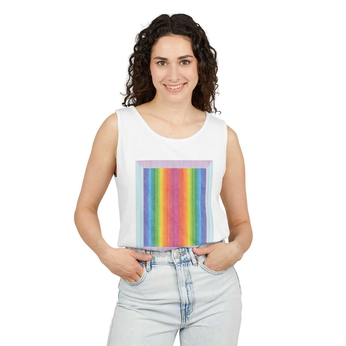 plate 284 tank - White