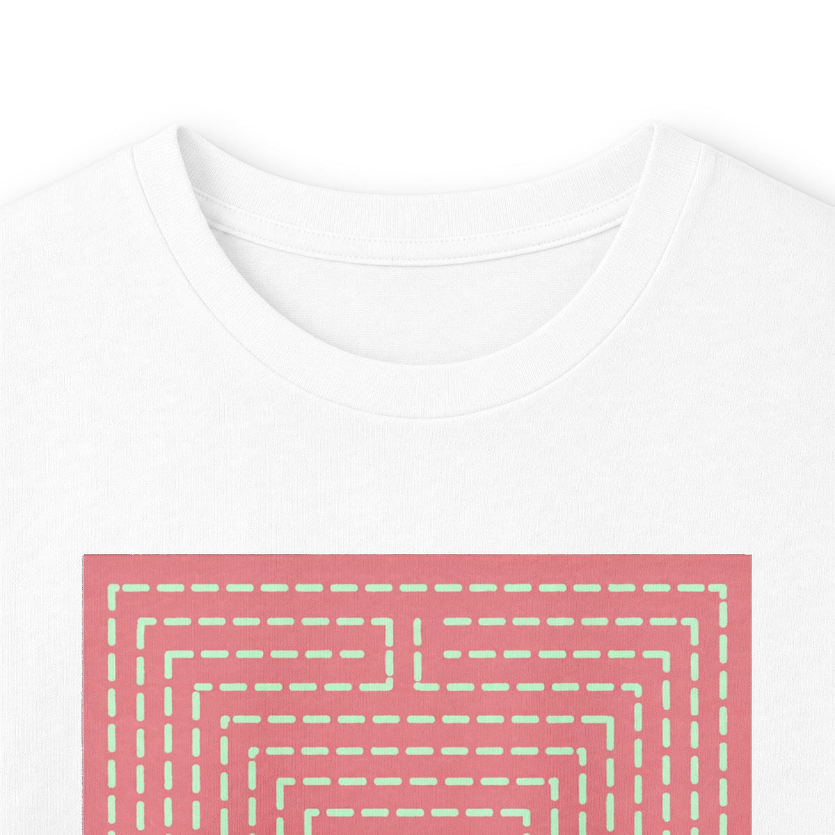 plate 149 long sleeve tee - White