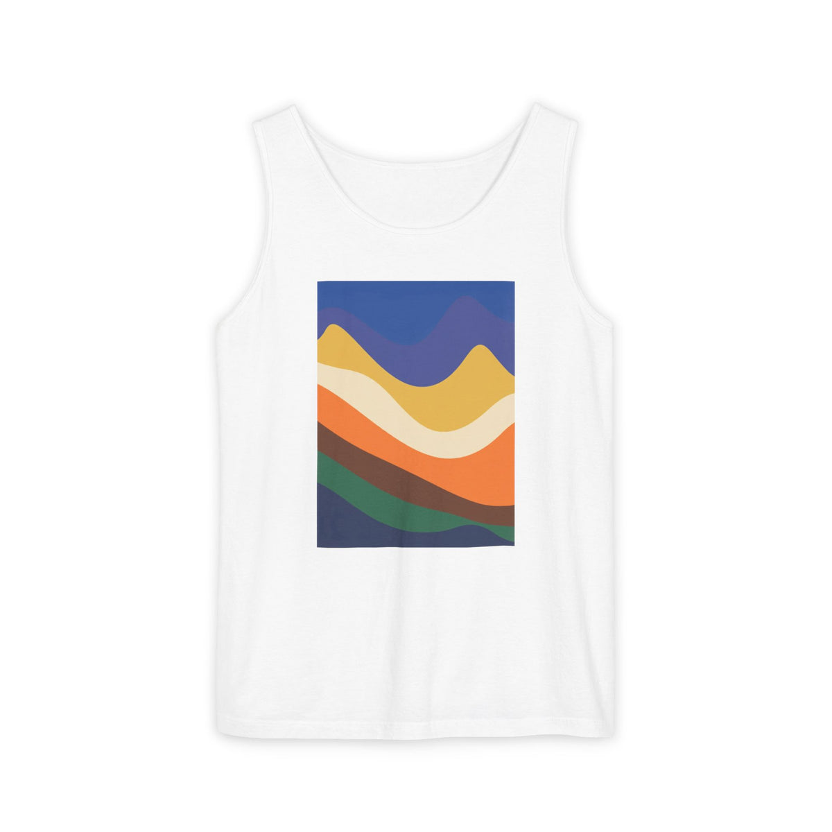 plate 329 tank - White
