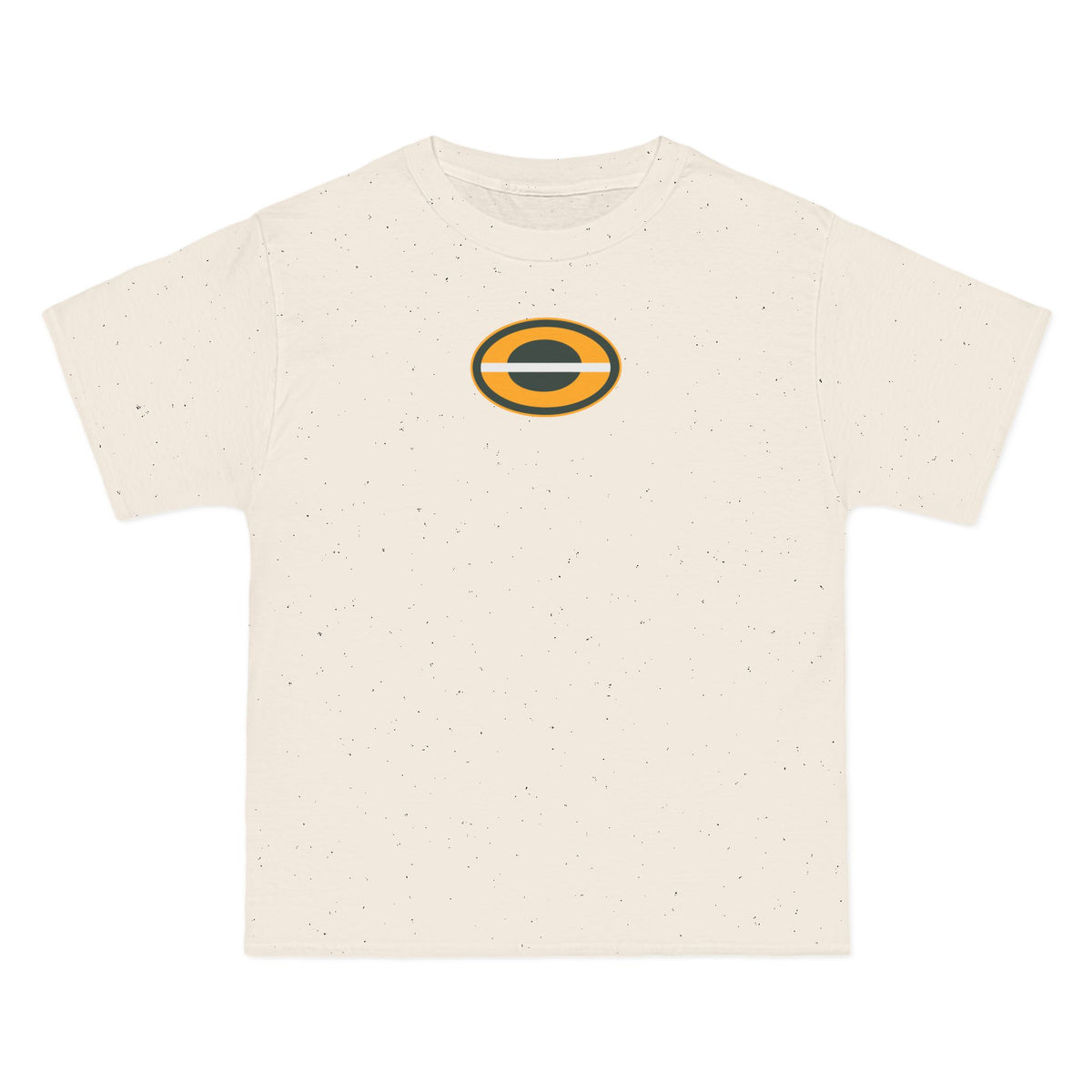 Green Bay Football Heavyweight Tee — Natural, Gold, Kelly Green & White