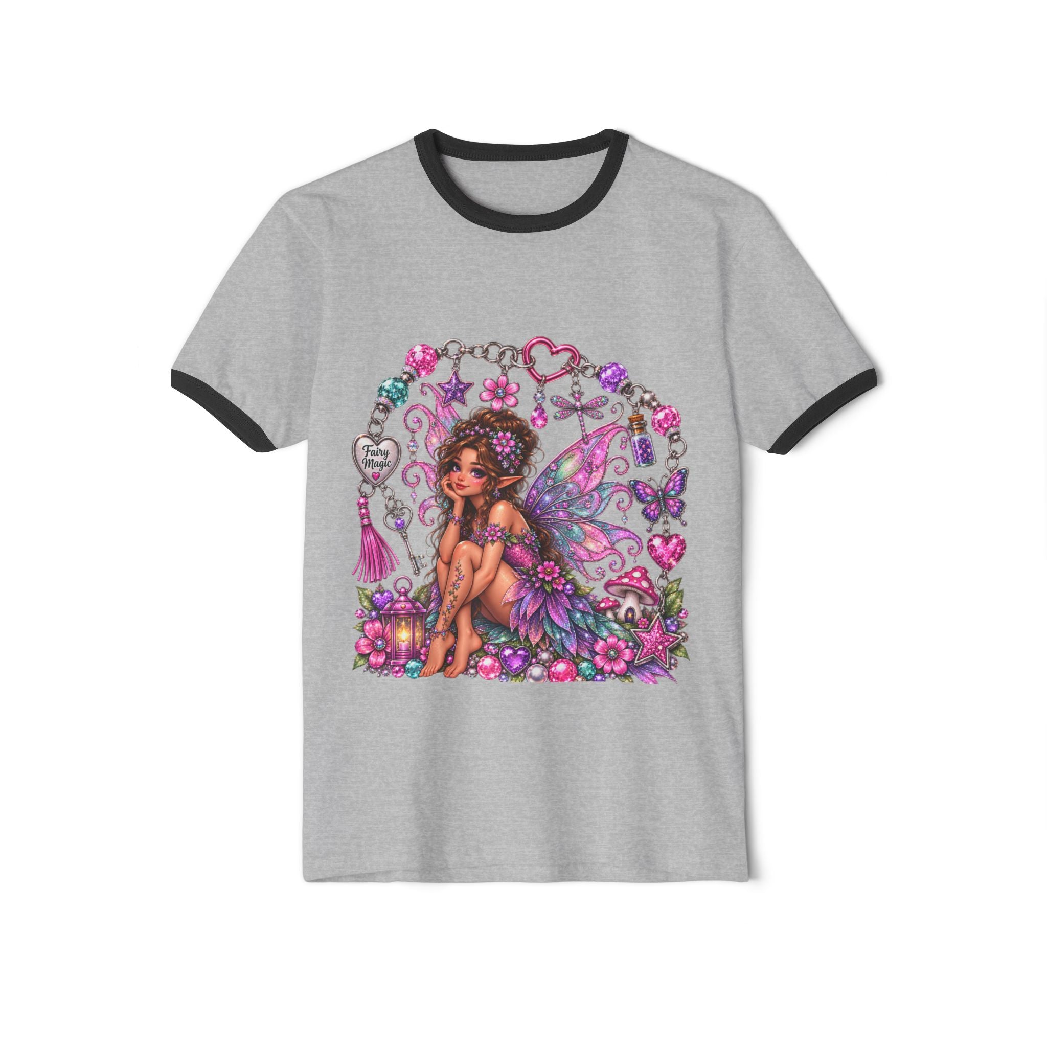 Unisex Cotton Ringer T-Shirt