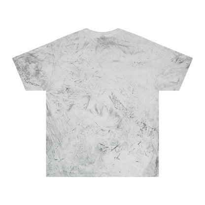 New Orleans Football Tie-Dye Tee — Smoke, Old Gold & Black