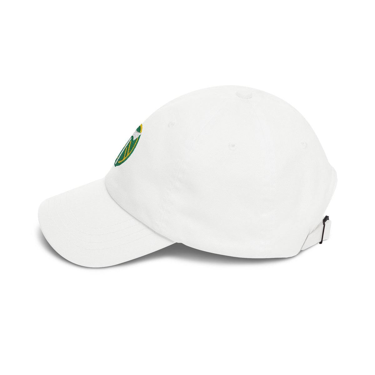 Portland Soccer Dad Cap — Embroidered, Kelly Green, White & Gold