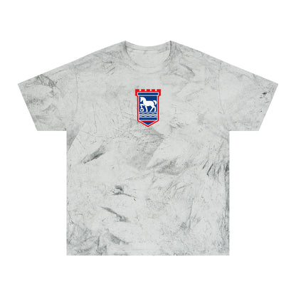 Ipswich Soccer Tie-Dye Tee — Smoke, Royal, Red & White