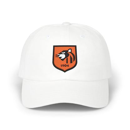 Hull Soccer Dad Cap — Embroidered, Orange, Black & White