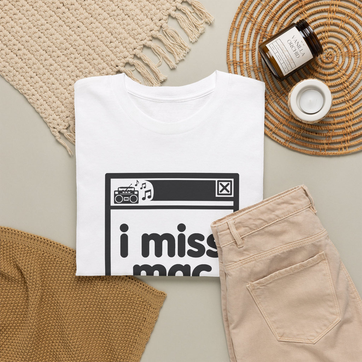 i miss mac error tee - White by lonelyboi