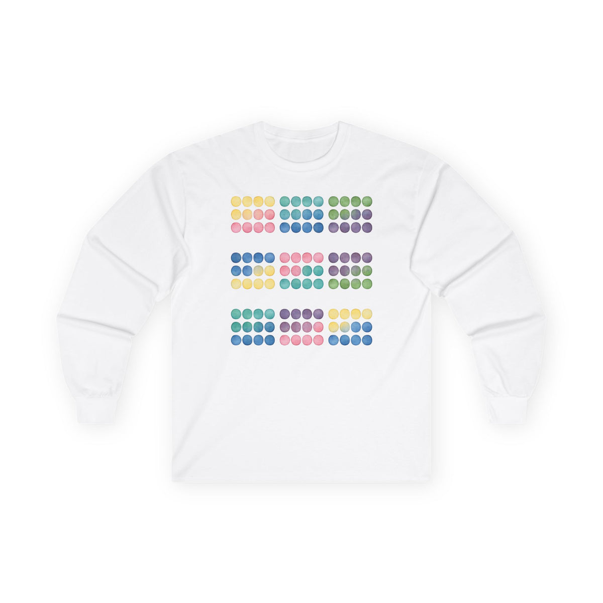 plate 426 long sleeve tee - White