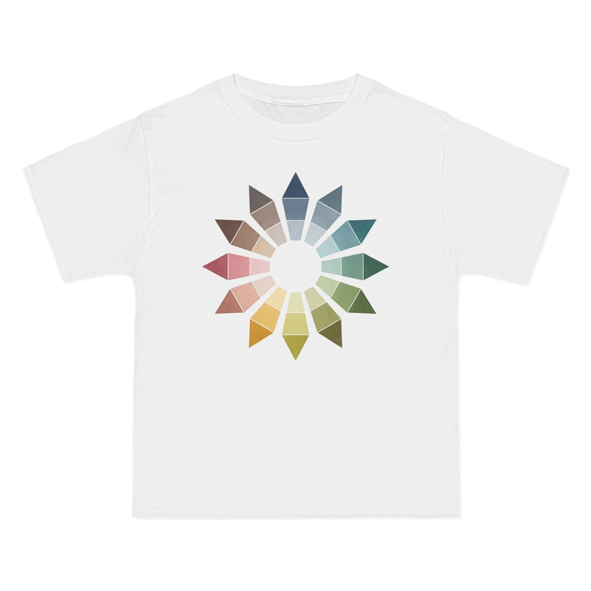 plate 084 beefy tee - White
