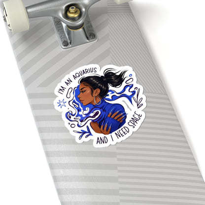 Just Da Vibe Kiss-Cut Stickers — creator merch on MRCH