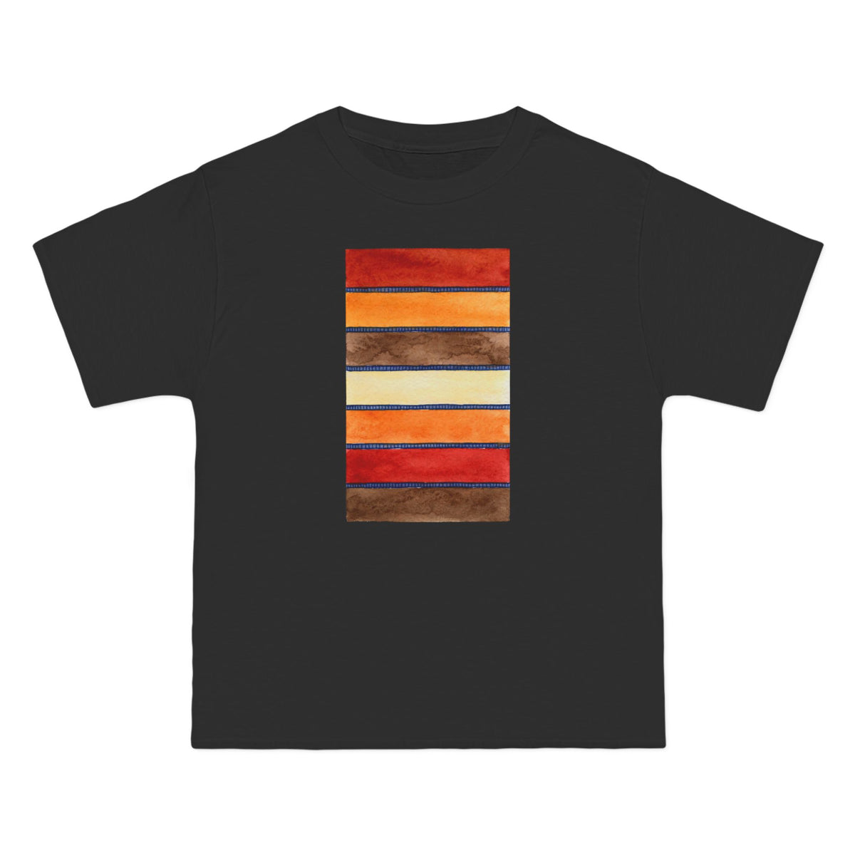plate 133 beefy tee - Black