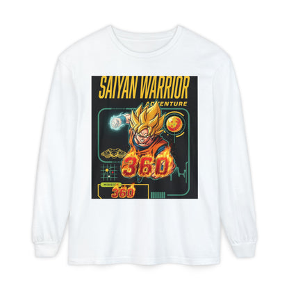 Unisex Garment-dyed Long Sleeve T-Shirt