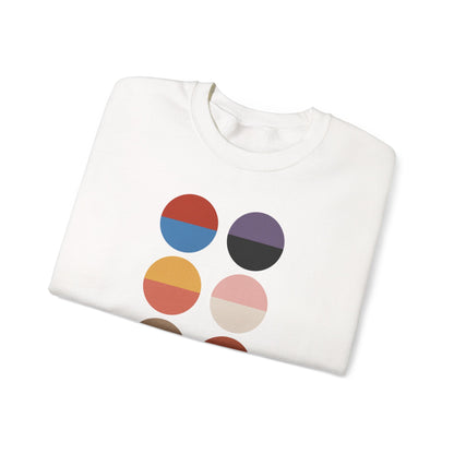 plate 174 crewneck - White