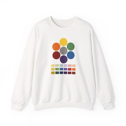 plate 118 crewneck - White