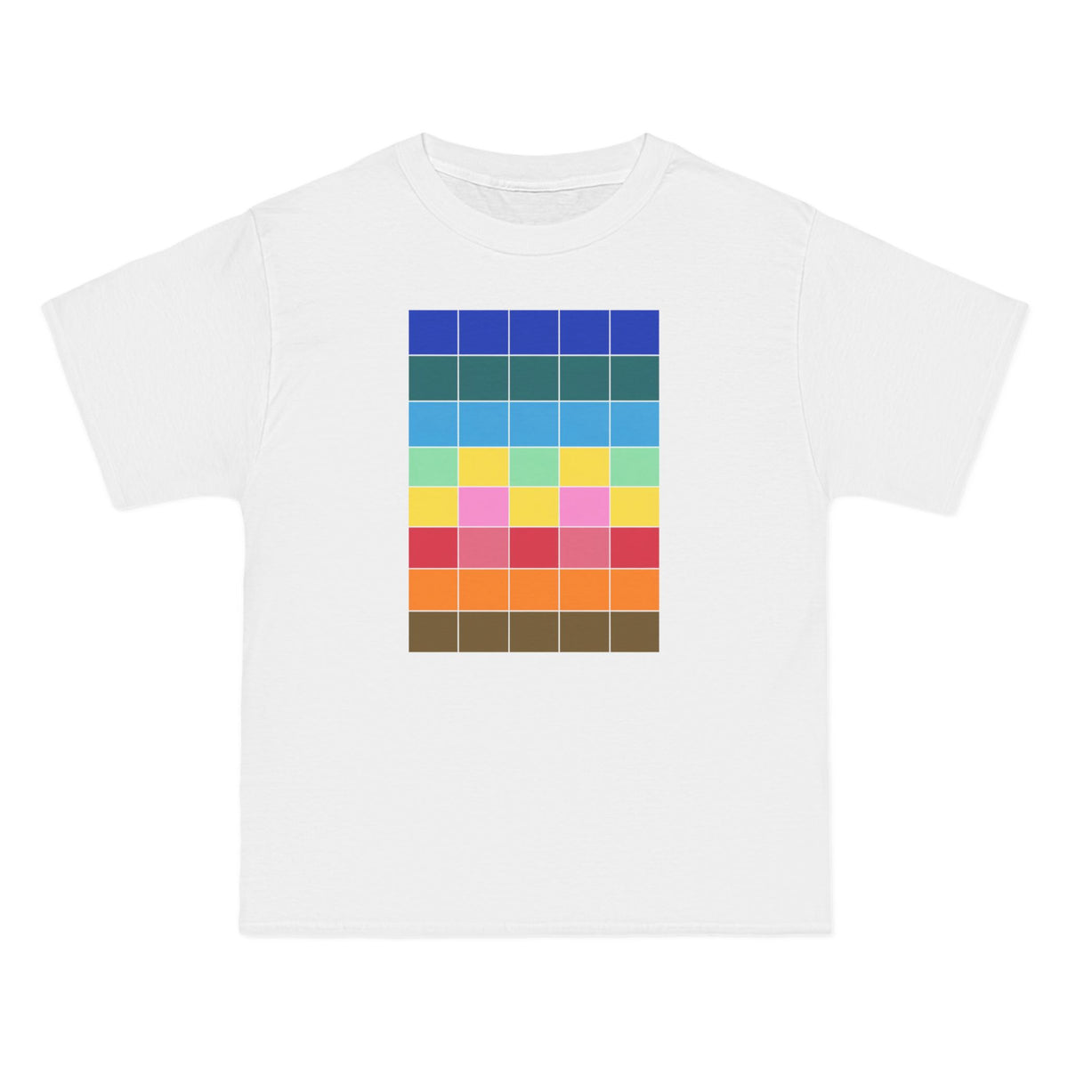 plate 268 beefy tee - White