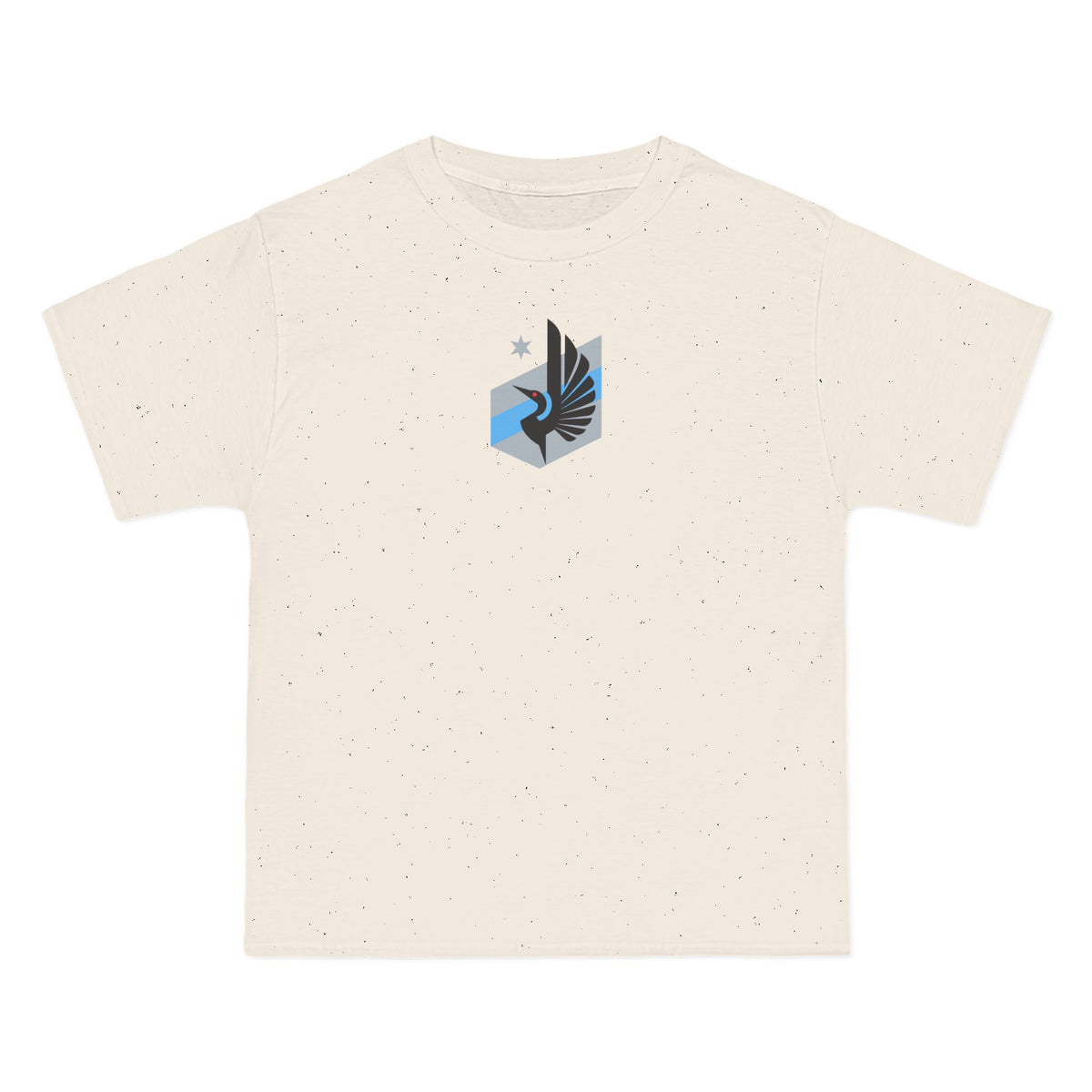 Minnesota Soccer Heavyweight Tee — Natural, Grey, Black & Aqua