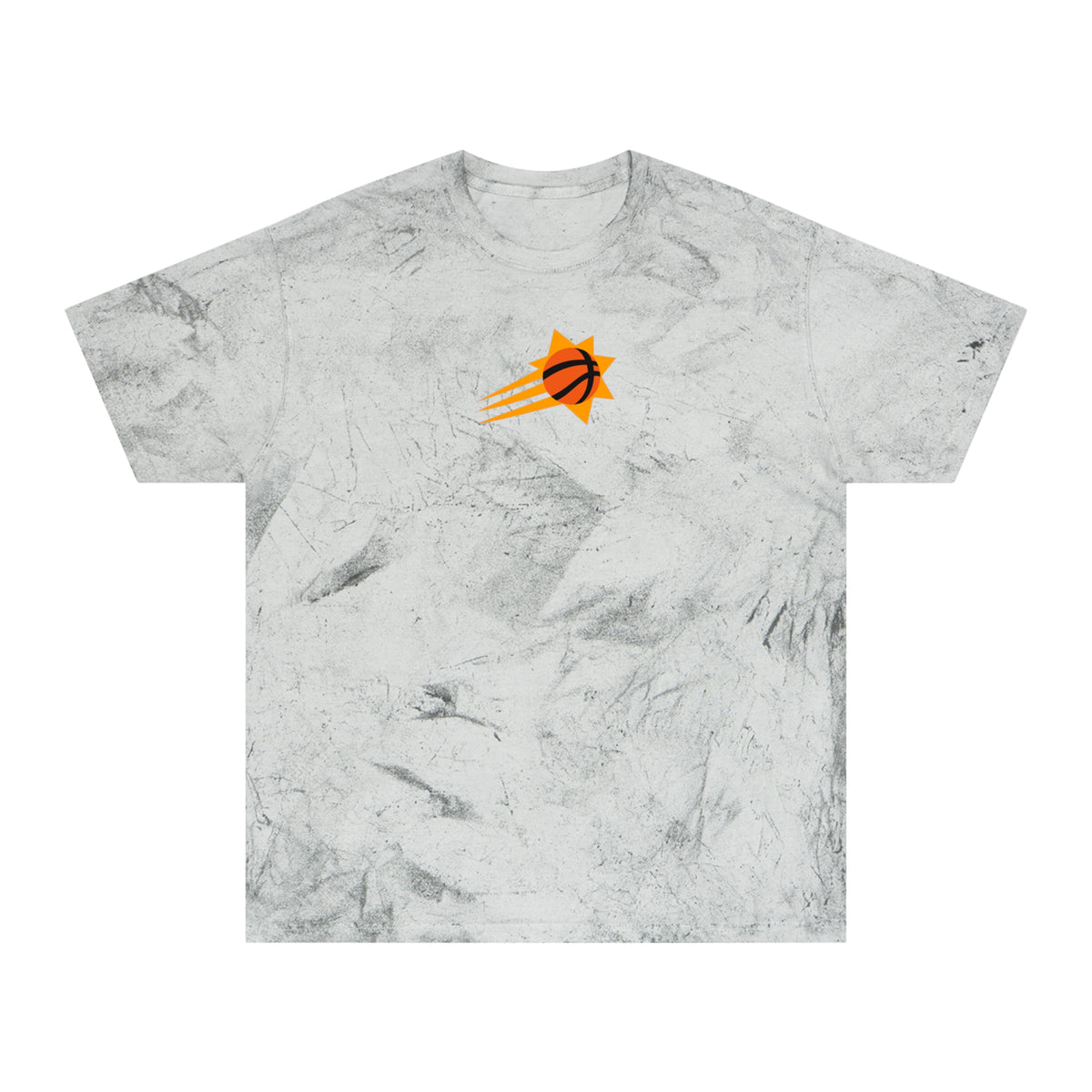 Arizona Basketball Tie-Dye Tee — Smoke, Desert Gold & Burnt Orange
