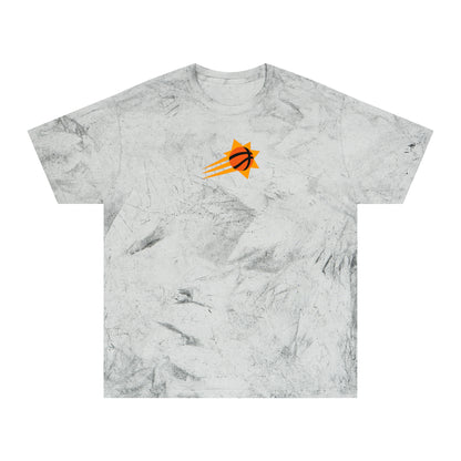 Arizona Basketball Tie-Dye Tee — Smoke, Desert Gold & Burnt Orange