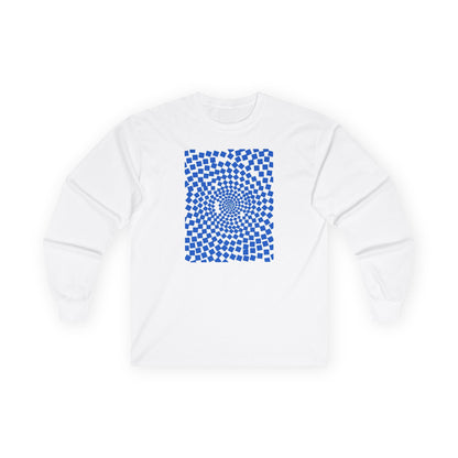 plate 430 long sleeve tee - White